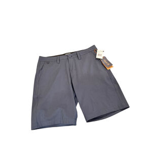 Men's Roark Navy HyTide Flat Front Shorts Waist 30 l3